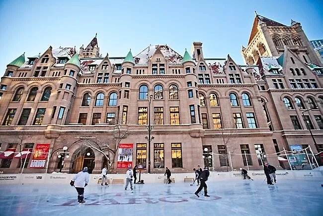Winter Skate at Landmark Plaza