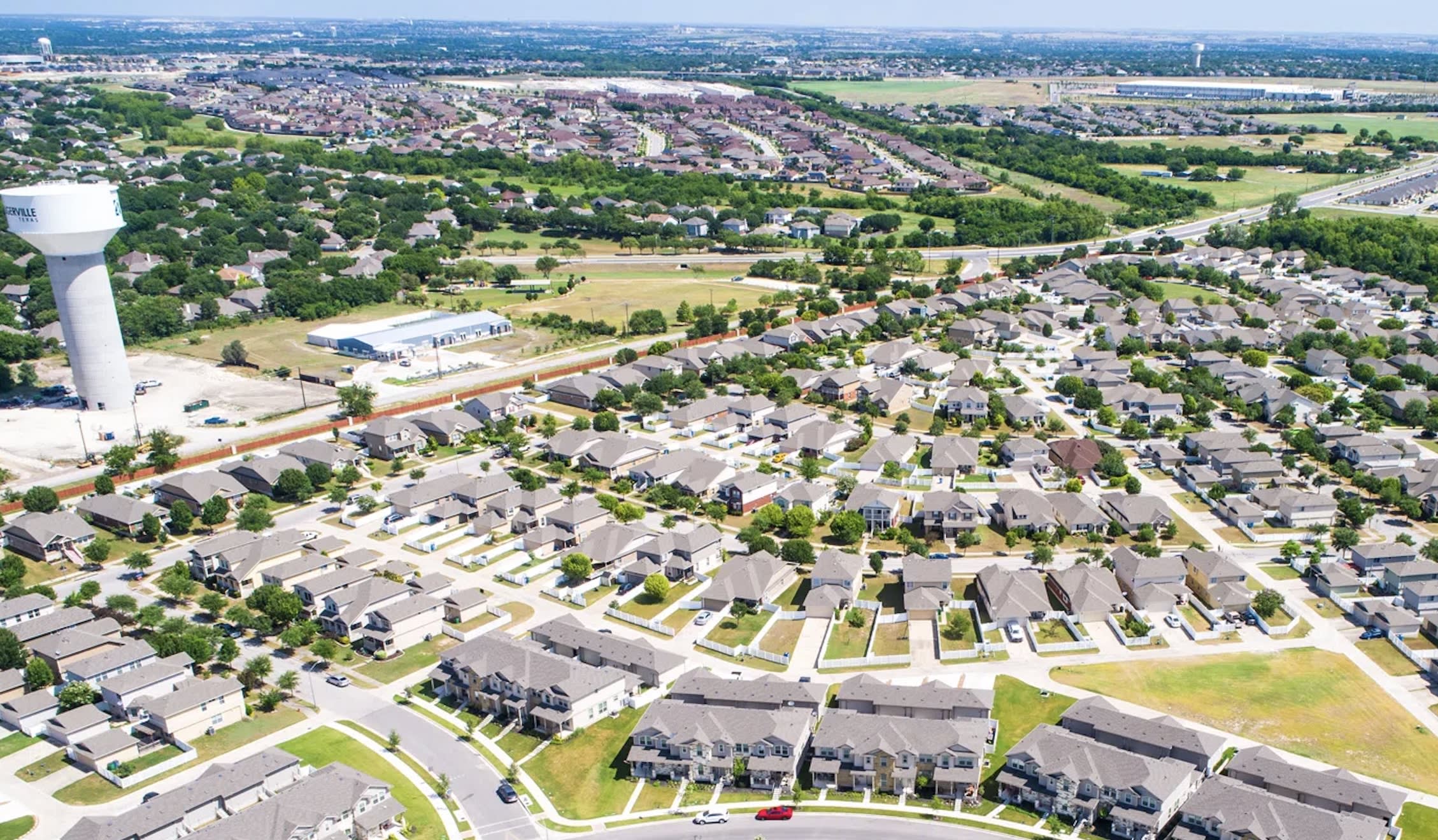 Aerial View of Pflugerville