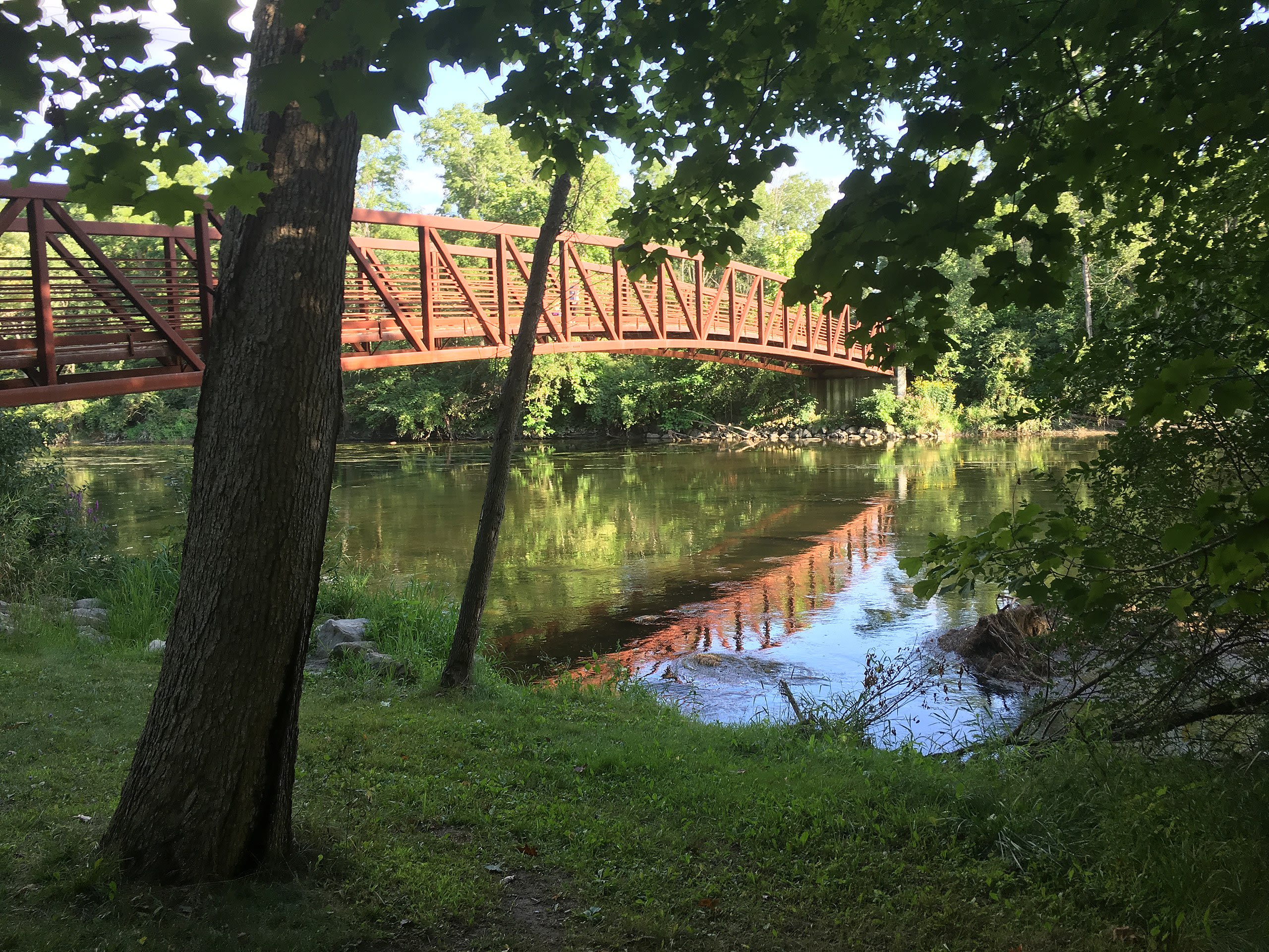 Flushing Trail Over Flint River