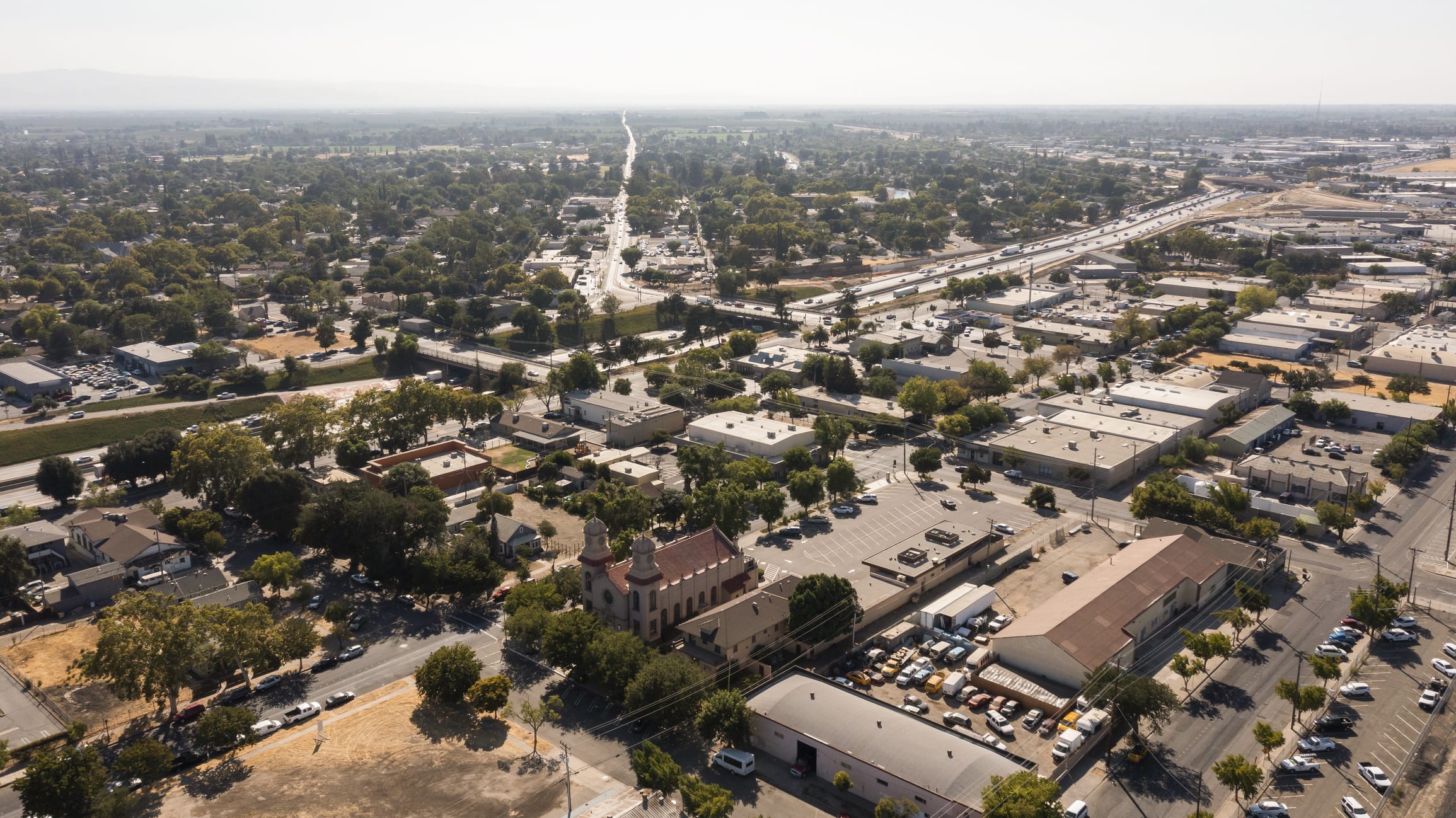 Modesto Aerial