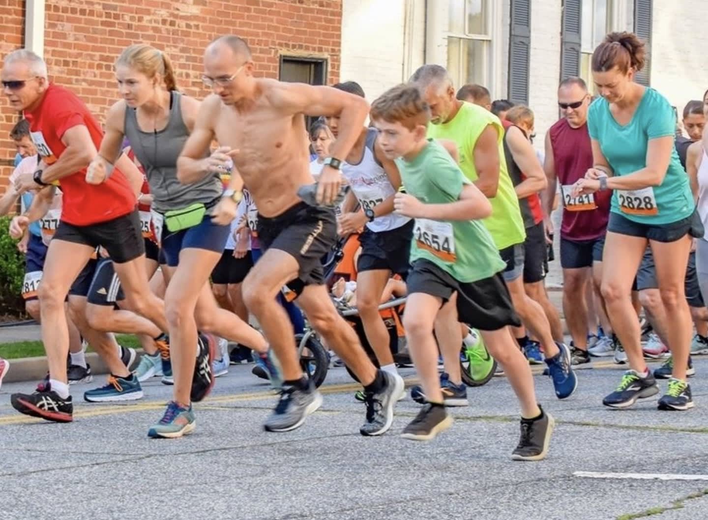 Sunrise on the Square Road Race