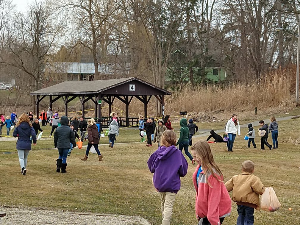 Clio Easter Egg Hung