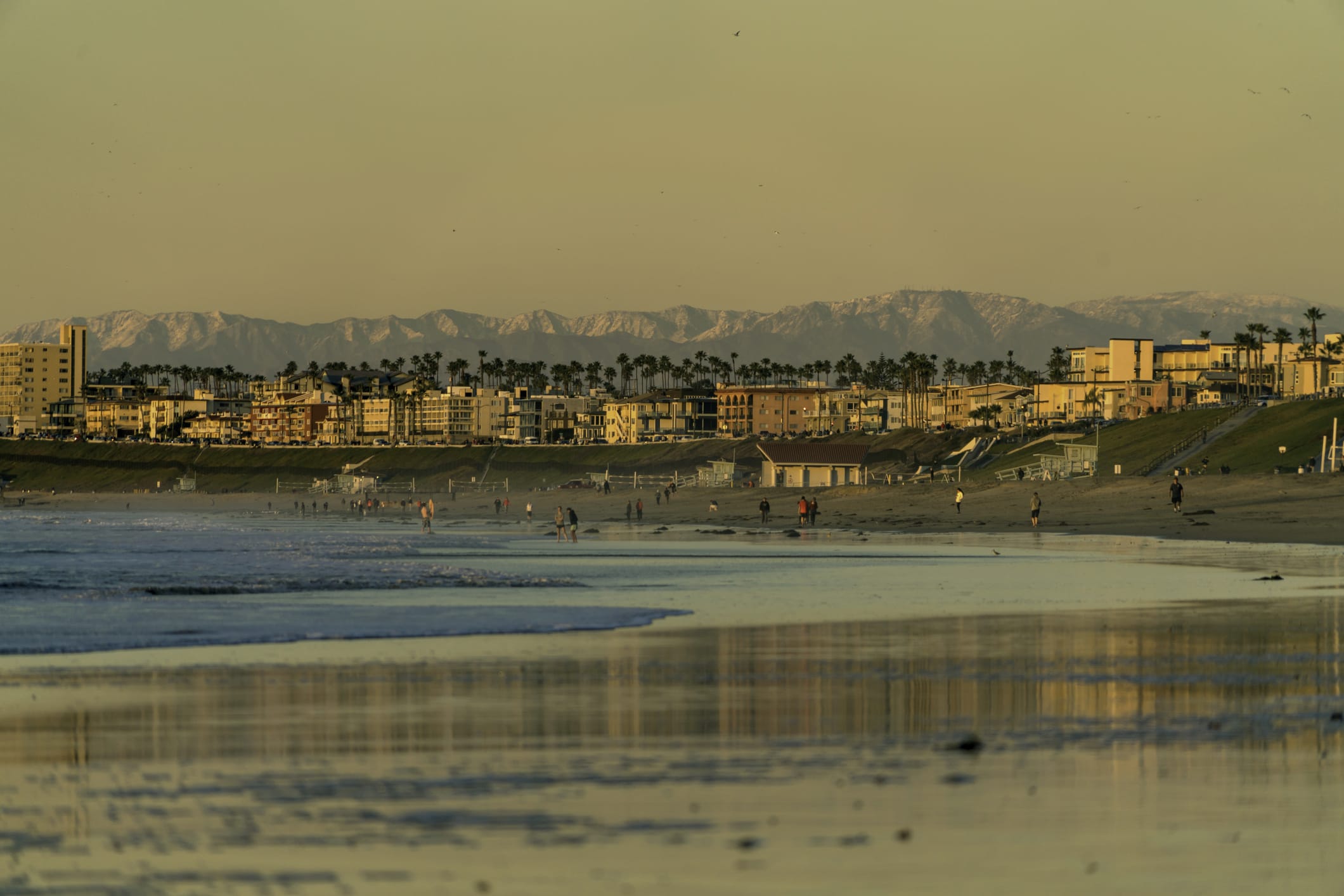 Torrance Beach at Winter