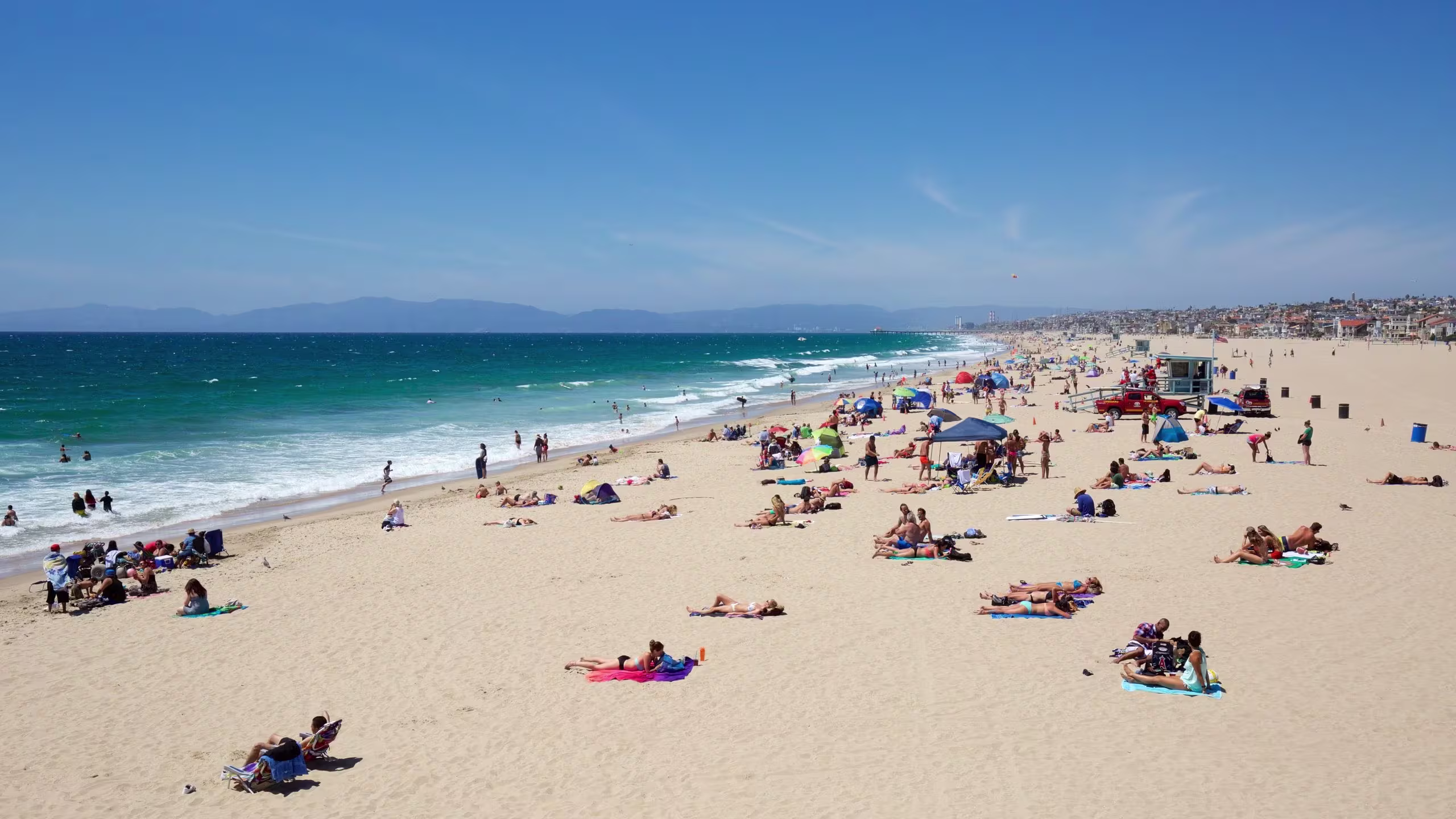 Hermosa Beach Sunbathing