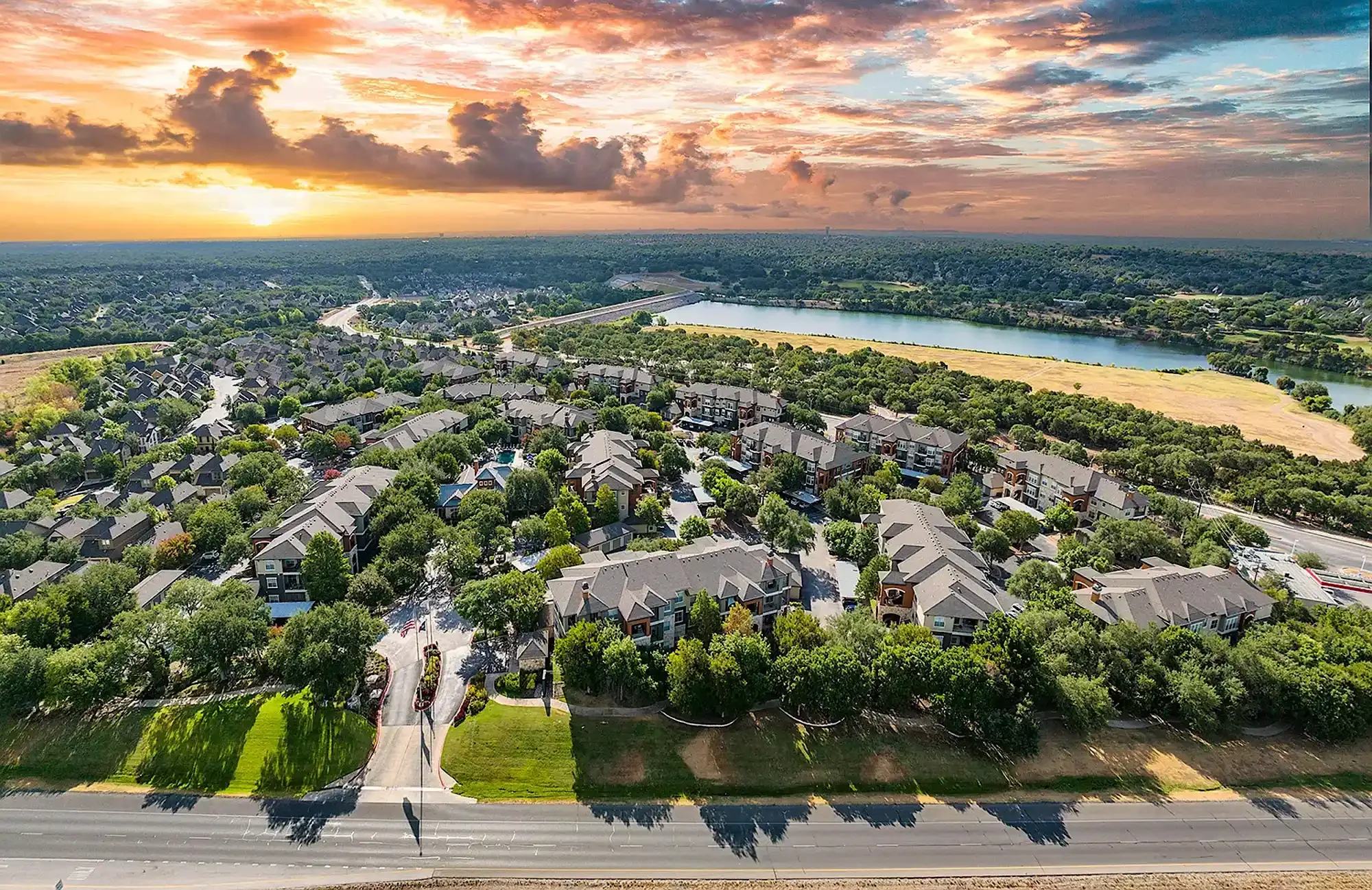 Brushy Creek Aerial View