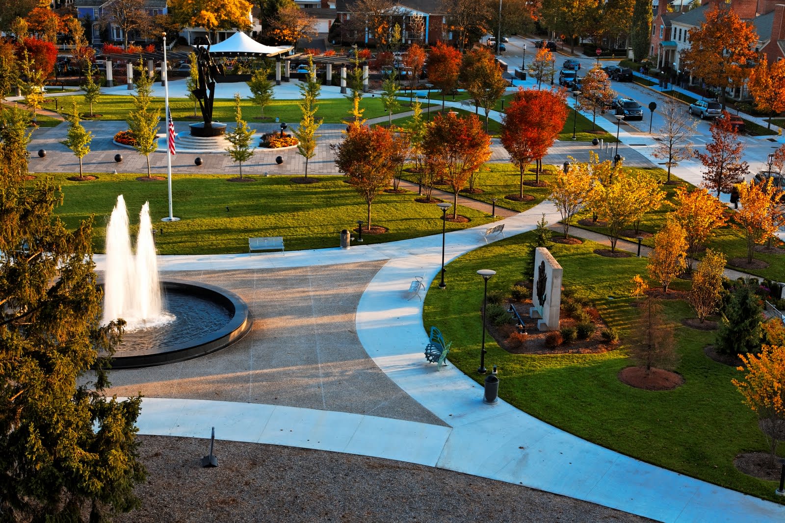 Shain Park, Downtown Birmingham