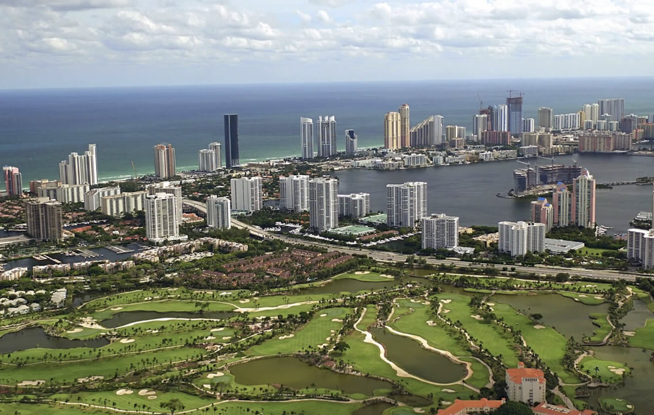 Aerial View of Aventura