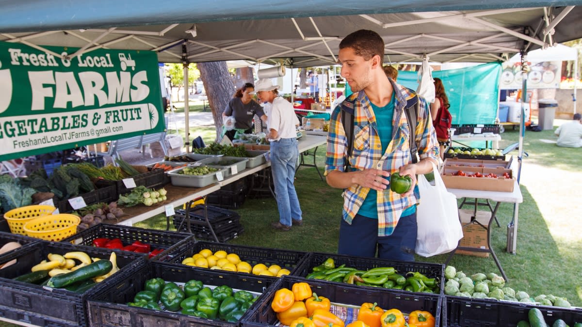 Farmer's Market on ASU Campus