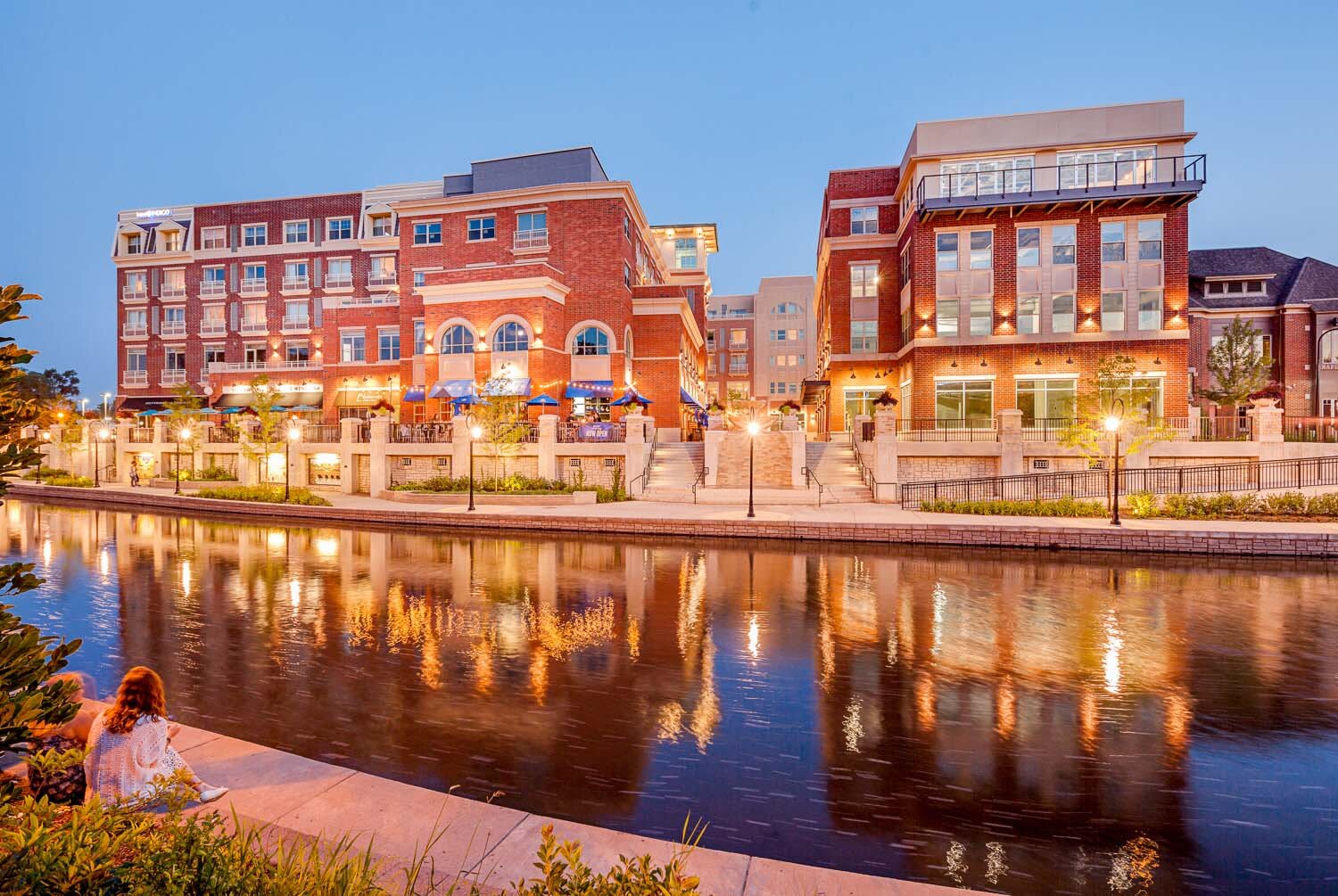 Downtown Naperville and Riverwalk