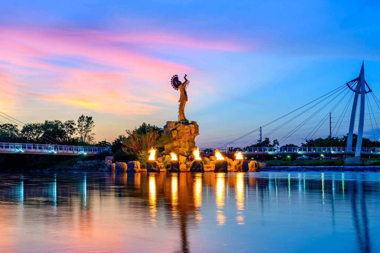 Wichita Keeper at Sunset