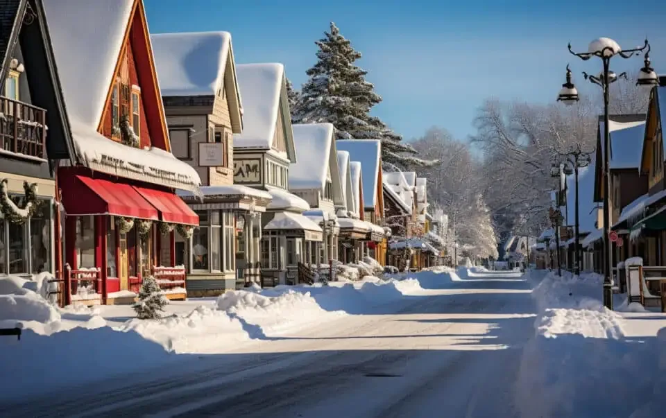 Winter Wonderland Homes in Colchester