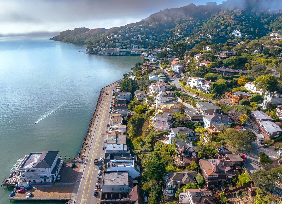 Aerial View of Sausalito