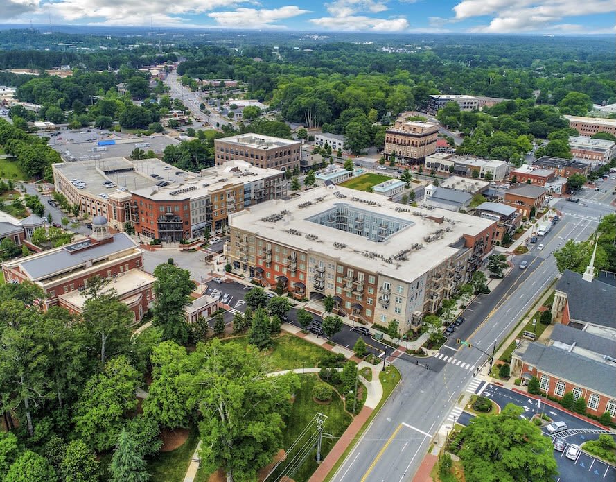 Aerial View of Alpharetta