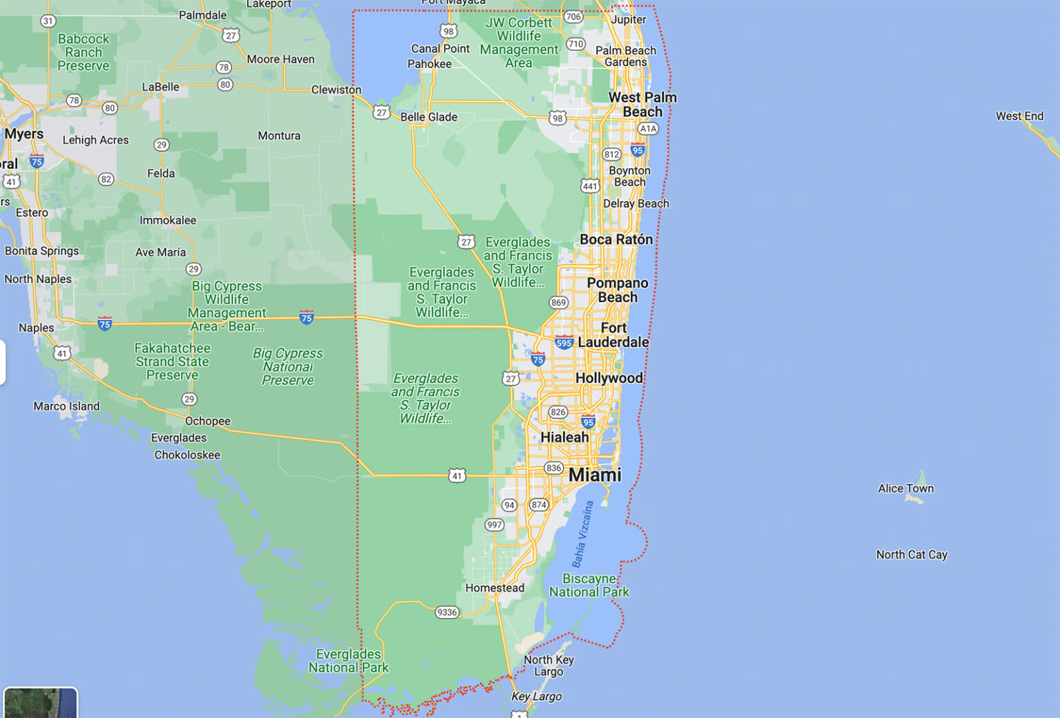 Miami - Fort Lauderdale - West Palm Beach Metro