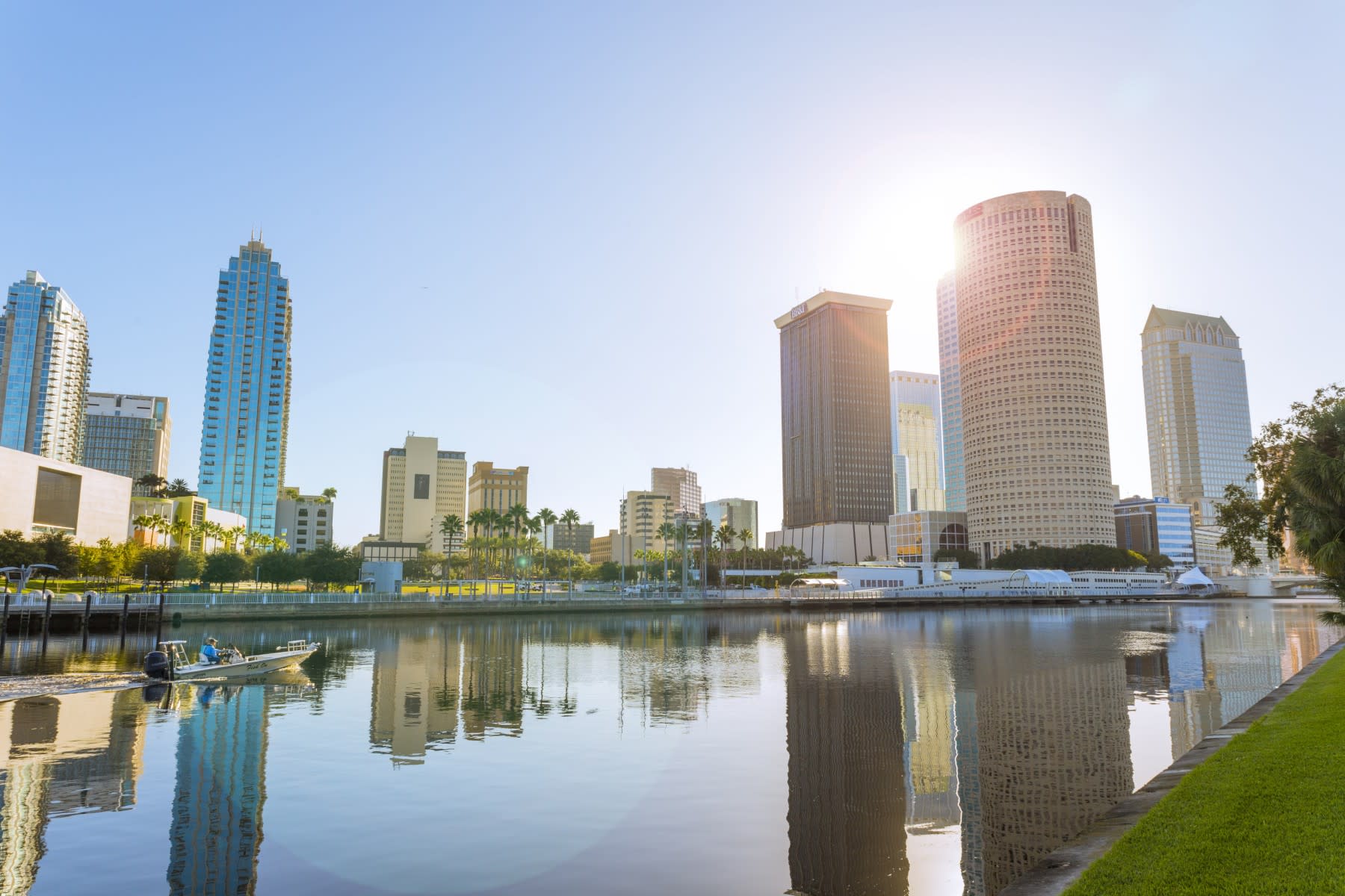 Tampa Skyline at Dawn