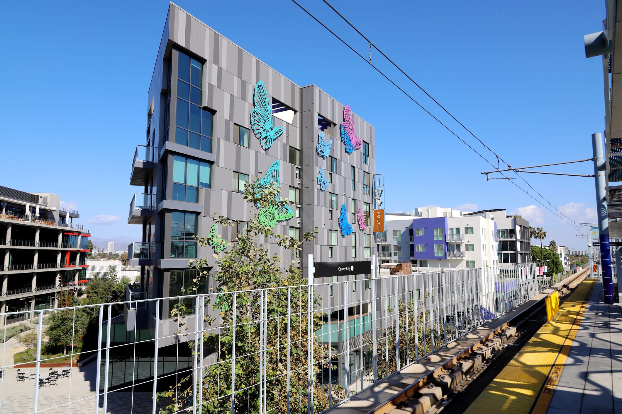 Los Angeles Metro E Line (Expo) Culver City Station