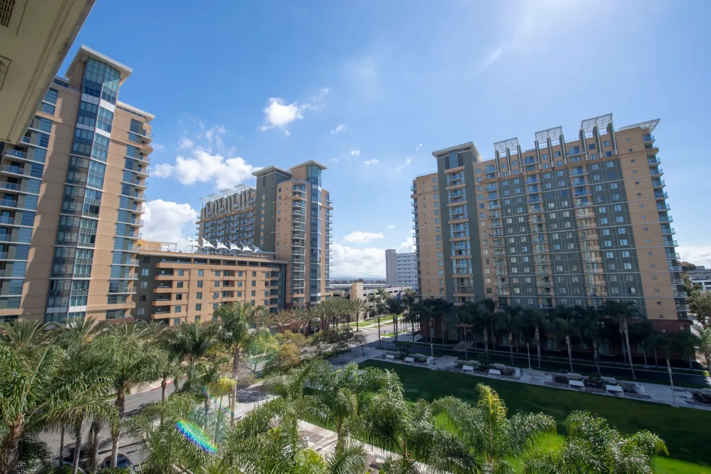 Military housing at 32nd Street “dry side.” 