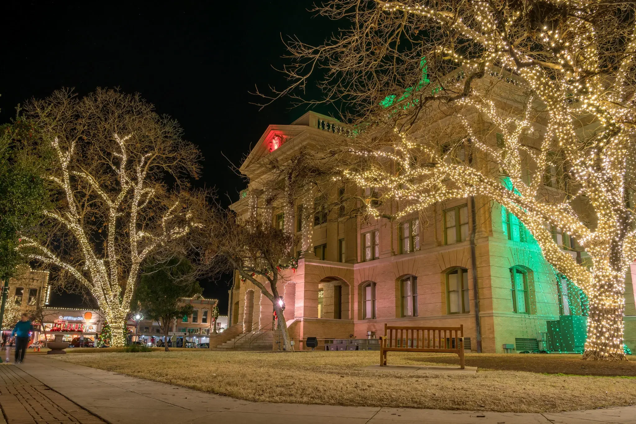 Georgetown-Williamson County Courthouse Holiday Lights
