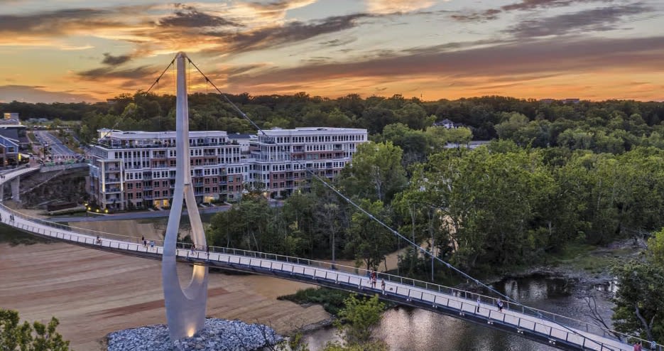 Dublin, Ohio, Aerial View