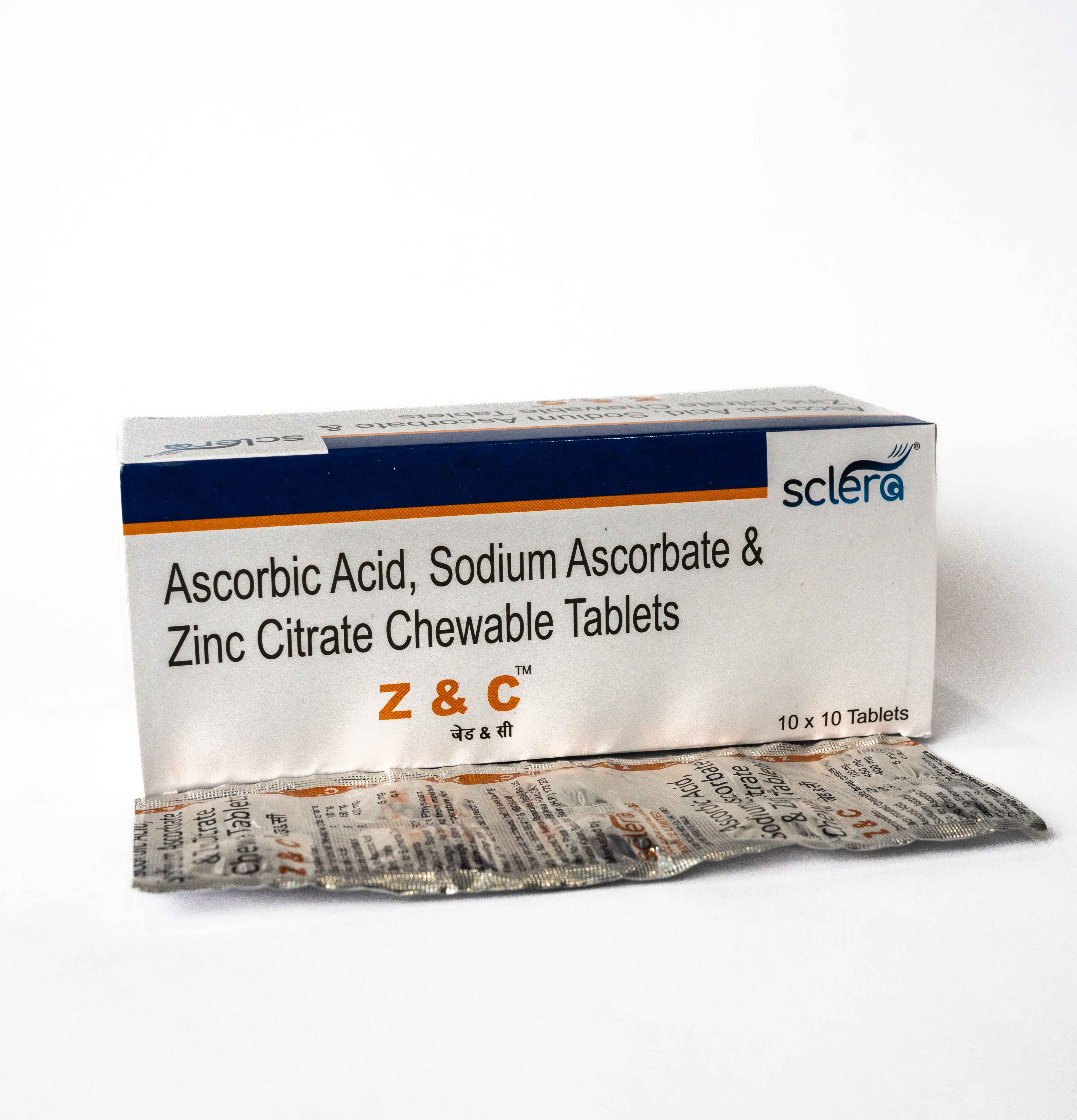 Ascorbic Acid, Sodium Ascrobate & Zinc Citrate Chewable Tablets (Z&C)