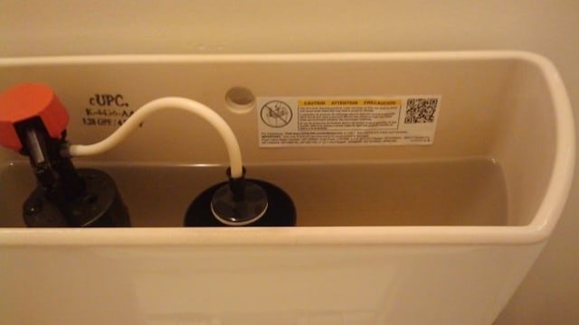 qr code inside wc