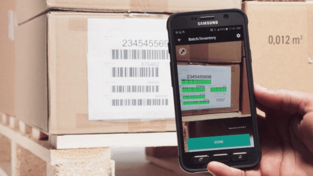 scanning barcodes