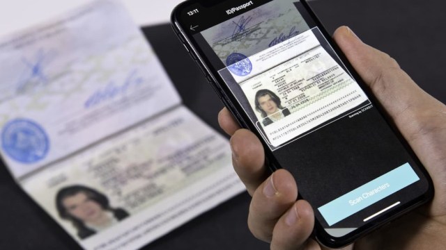 Scan passports instantly with Scandit technology