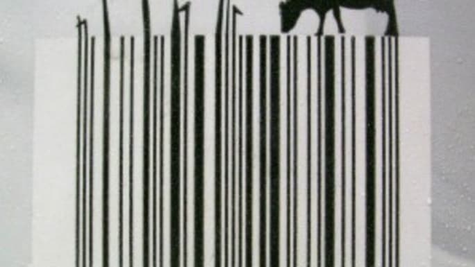 grazingcow barcode style