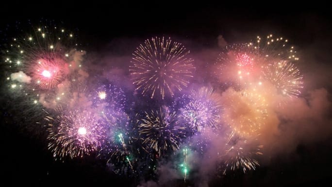 amazing fireworks