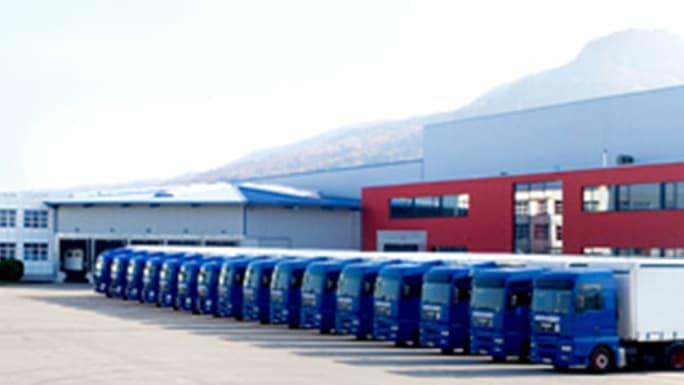 blue trucks