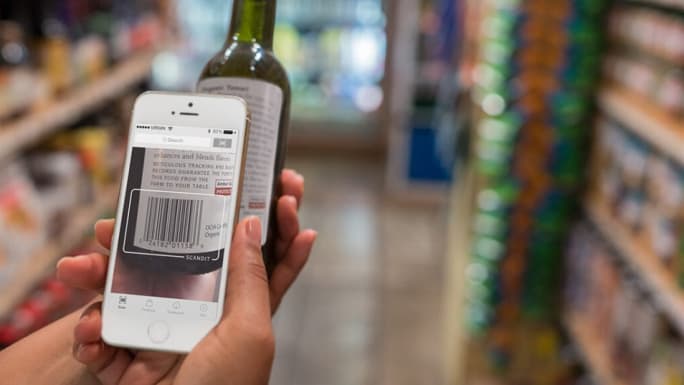 scanning barcode with smartphone