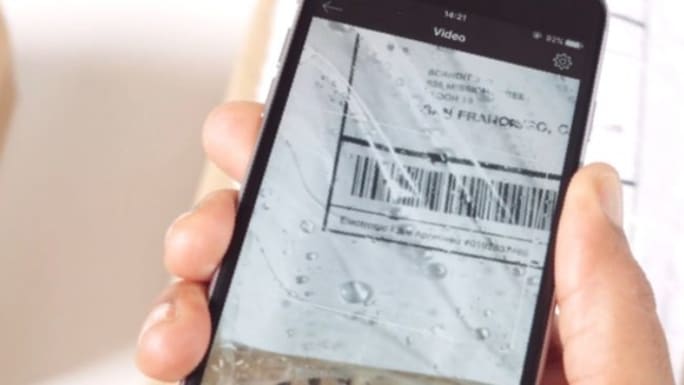 phone scanning barcode