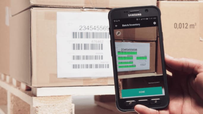 scanning barcodes
