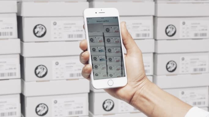 scanning barcodes with iphone