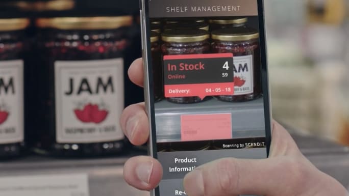 taking picture of products