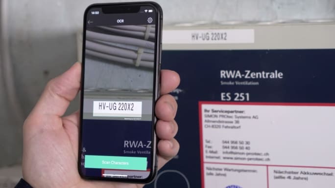 OCR on smartphone