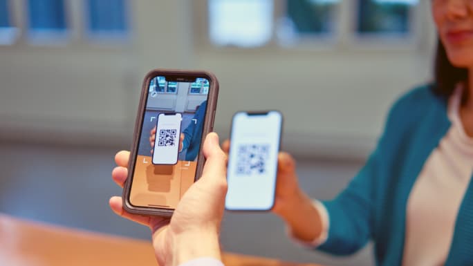 QR code scanning