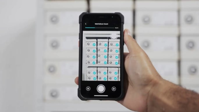 Scandit MatrixScan Count being used for cycle counting in retail