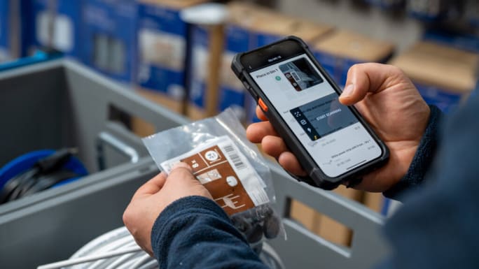 sparkscan pre-built barcode scanner