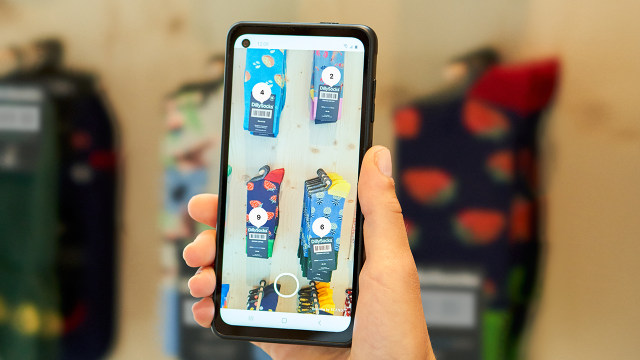 Augmented reality instore retail stock