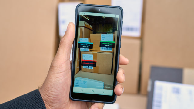 Loading the Van MatrixScan AR Bubbles Delivery Zones