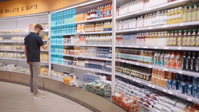 shelf scanning mobile device