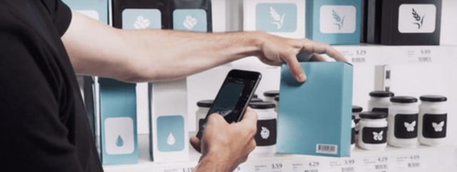 scanning product with smartphone