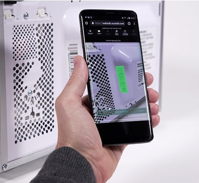 scan barcode using smartphone