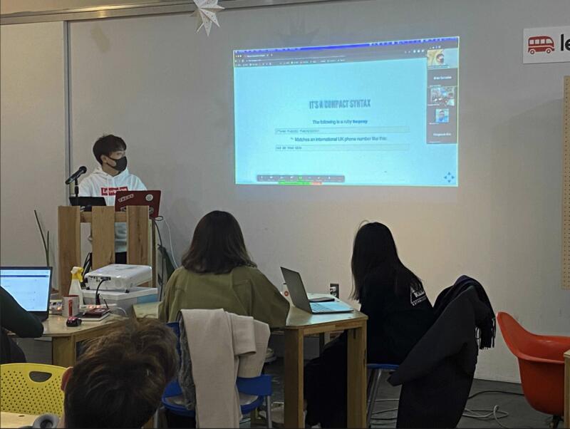 me teaching