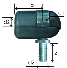 Part # 545.18OD_ (C/E/B) nylon ball socket ends