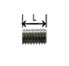 Part # 405N threaded ends