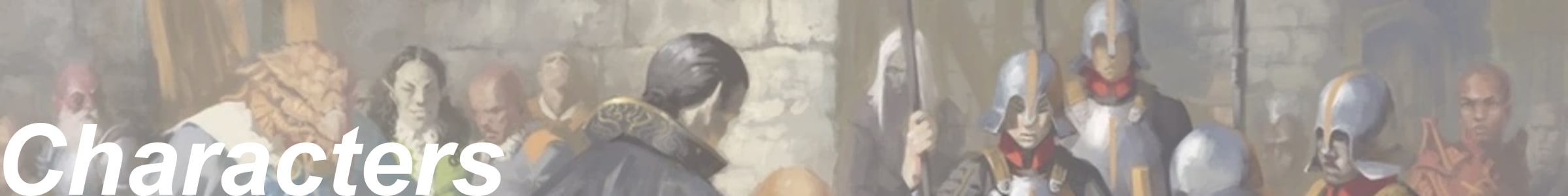 characters banner