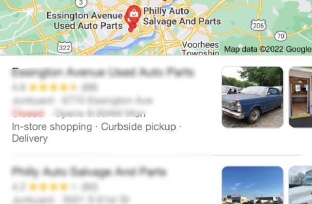 Cashforcars.io Google My Business Listing
