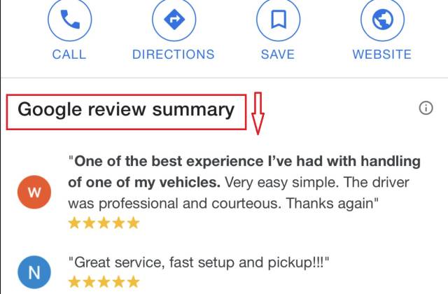 Cashforcars.io Google My Business Listing